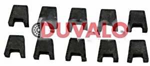 Sada 10 ks gumených koncoviek pre klincovačku M18CN18GS-0 4931461685 Milwaukee