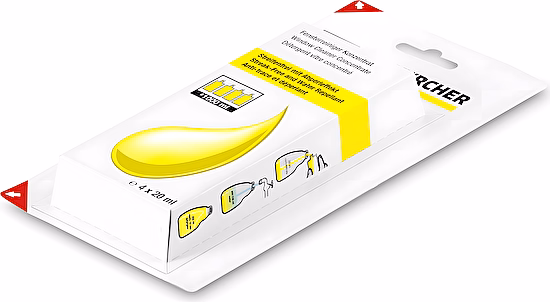 Čistič na sklo koncentrát 4x20ml Kärcher