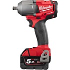 Aku rázový uťahovák 1/2" s poistným krúžkom M18 FMTIWF12-502X Milwaukee
