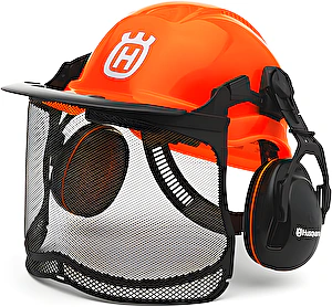 Oranžová prilba Functional Husqvarna