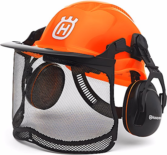 Oranžová prilba Functional Husqvarna
