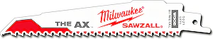 Demolačné pílové listy THE AX (5ks) Milwaukee