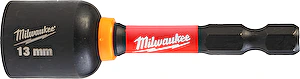 Nástrčná hlavica 1/4" HEX 13 mm Shockwave Milwaukee