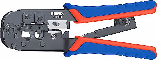 Kliešte lisovacie pre konektory Western 975110 Knipex