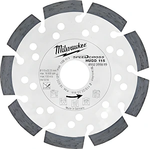 Rezný diamantový kotúč HUDD Milwaukee