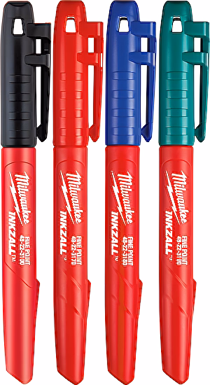 Sada značkovačov INKZALL (4 ks) Milwaukee