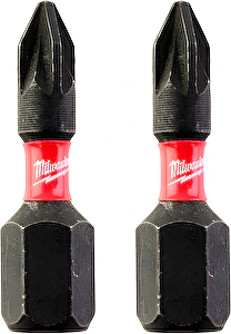 Skrutkovací bit Shockwave PZ1 25mm (2ks) Milwaukee