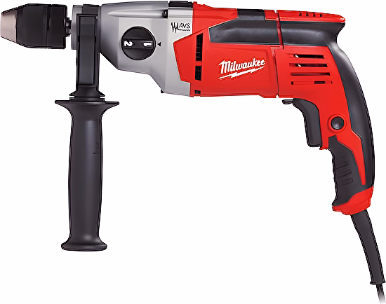 850 W dvojrýchlostná príklepová vŕtačka PD2E 22 R Milwaukee