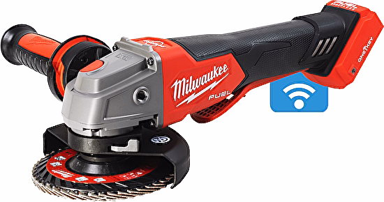 Aku uhlová brúska s reguláciou a lopatkovým spínačom 125mm M18ONEFSAG125XPDB-0X Milwaukee