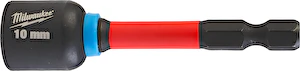 Nástrčná hlavica 1/4" HEX 10 mm Shockwave Milwaukee