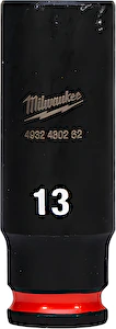 Nástrčný kľúč 1/4" Hex 13mm SHOCKWAVE predĺžený Milwaukee