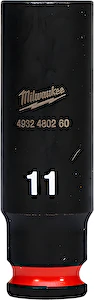 Nástrčný kľúč 1/4" Hex 11mm SHOCKWAVE predĺžený Milwaukee
