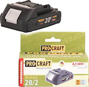 Akumulátor 20V 2Ah Procraft