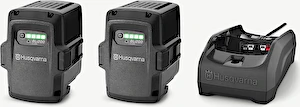 Set 2 x akumulátor BLi200 + 1 x nabíjačka 40-C80 Husqvarna