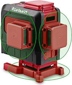 Krížový laser samonivelačný 3D Fortum