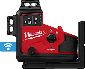 Zelený 360° laser s 3 rovinami a automatickým zarovnaním M12 A3PLO-0C Milwaukee