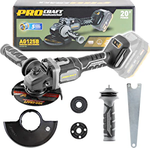 Aku uhlová brúska AG125Bbb Procraft Industrial