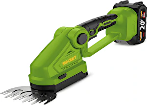 Akumulátorové nožnice na trávu/plotostrih Procraft