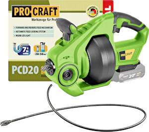 Aku čistič potrubia PCD20-BB Dfrprocraft