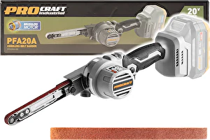 Akumulátorová pásová brúska - pilník PFA20A-bb ProCraft Industrial