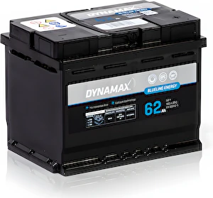 Batéria 12V 62Ah 480A Dynamax Energy Blueline