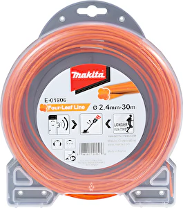 Žacie lanko 2,4x 30m štvorlístok oranžové Makita