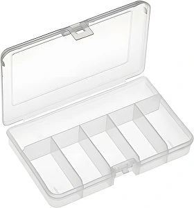 Plastový organizér 165x112x31mm, 6 priehradok, PP101ATN