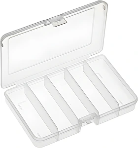 Plastový organizér 165x112x31mm, 5 priehradok, Pp101btn