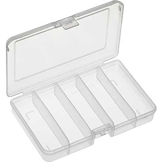 Plastový organizér 165x112x31mm, 5 priehradok, PP101BTN
