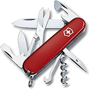 Nôž vreckový CLIMBER, červený, 91 mm Victorinox