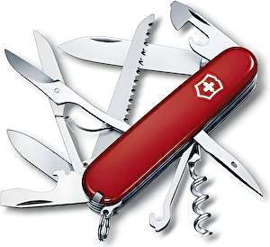Nôž vreckový HUNTSMAN červený, 91 mm Victorinox
