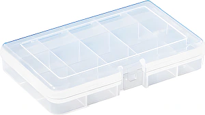 Plastový organizér 165x112x31mm, 15 priehradok, PP101CTN
