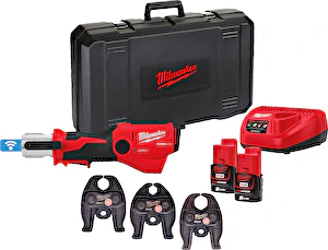 Subkompaktný hydraulický lis FORCE LOGIC™ s ONE-KEY™ M12 ONEHPT-202C M-Set Milwaukee