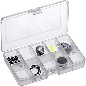 Plastový organizér 165x112x31mm, 10 priehradok, PP101FTN