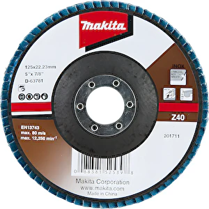 Lamelový kotúč 125 Z40 Makita