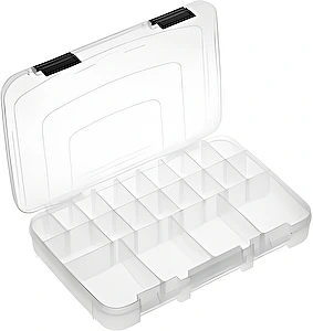 Plastový organizér 364x248x50mm, 3-21 priehradok, PP194