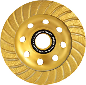 Brúsny diamantový kotúč 125 x 22 mm TURBO, bez závitu, na betón Heidman