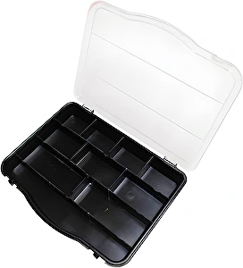 Plastový organizér 240x180x40mm, 10 priehradok, TO708
