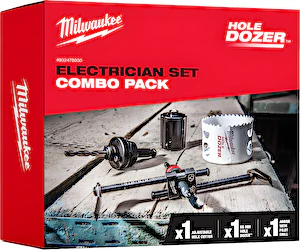 Set Karbidová kruhová pílka 68mm+Unášač+PH2 skrutkovač Milwaukee