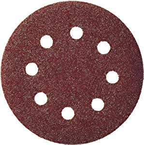 Kotúč na suchý zips 125mm Z120 s otvormi Extol