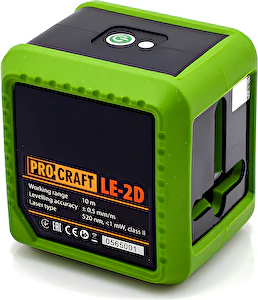 Laser líniový krížový zelený LE-2D Procraft