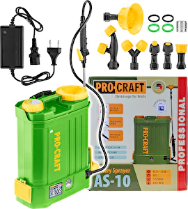 Aku postrekovač tlakový 10 litrov 12V 8Ah Procraft