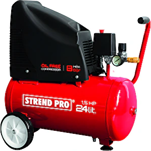Kompresor bezolejový 1,1kW/24l OF1524 Strend Pro