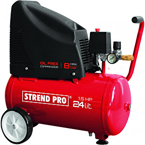 Kompresor bezolejový 1,1kW/24l OF1524 Strend Pro