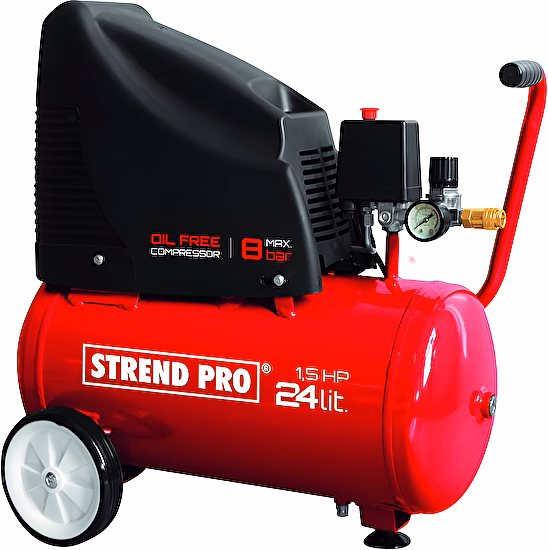Kompresor bezolejový 1,1kW/24l OF1524 Strend Pro