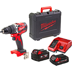 Aku kompaktná príklepová vŕtačka M18 CBLPD-422C Milwaukee