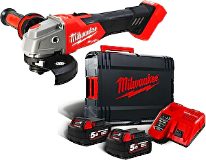 Aku uhlová brúska 125mm s posuvným spínačom M18 FSAG125XB-502X Milwaukee