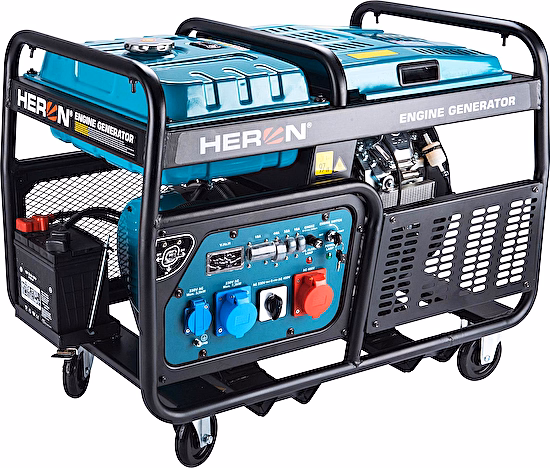 Elektrocentrála rámová benzínová 11kW 400V Heron
