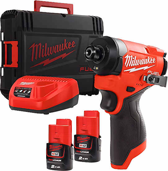 Aku subkompaktný 1/4" Hex rázový skrutkovač M12FID2-202X Milwaukee