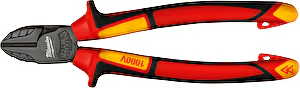 VDE kliešte štiepacie bočné 160mm Milwaukee